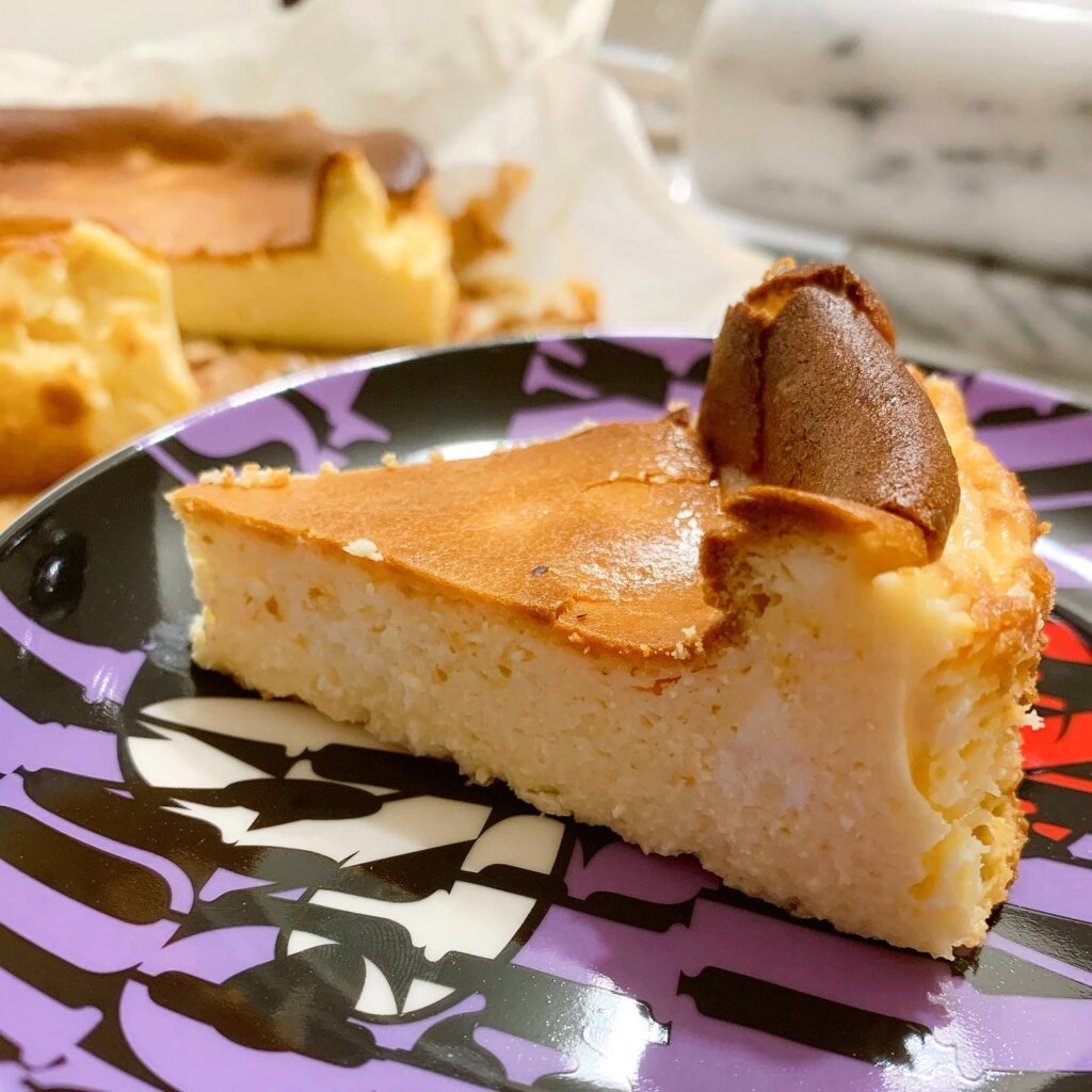 巴斯克乳酪蛋糕，Basque cheese cake