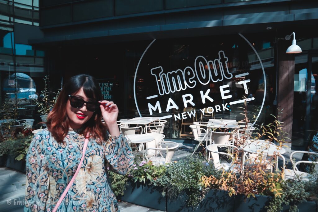 Time out market new york,很多好吃的美食都能在這找到，調酒也很棒