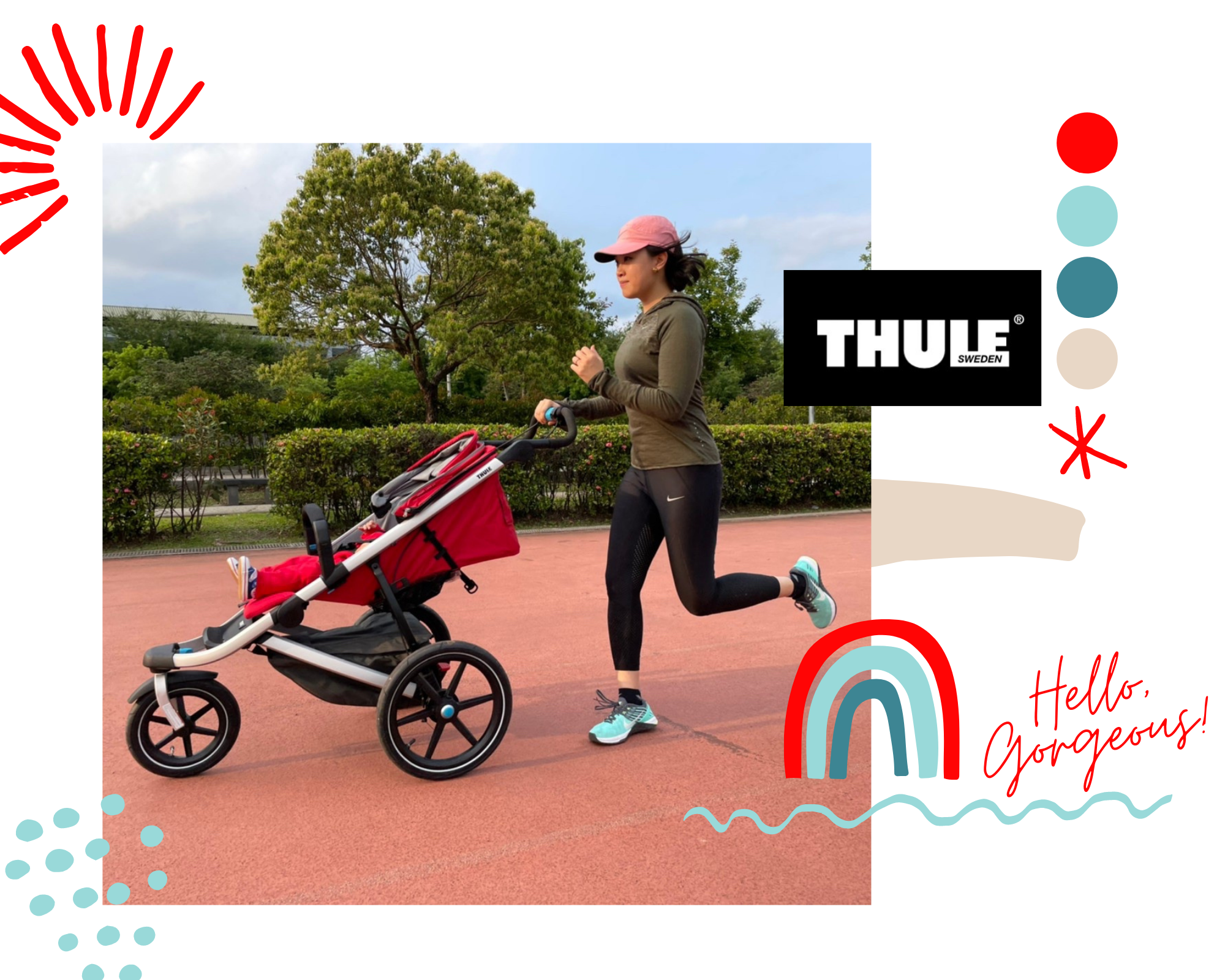 ［推車團購］Thule Urban Glide 2 慢跑全地形推車｜全家人的戶外活動就要從小陪養起！