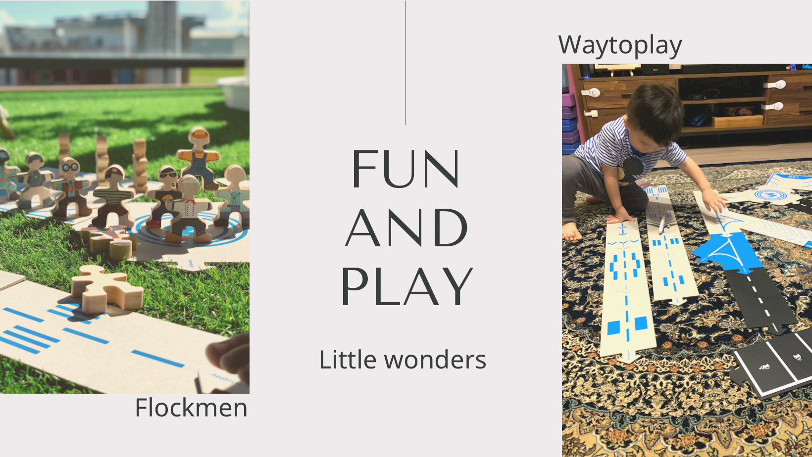 Waytoplay-Many ways to play!走到哪拼到哪，一起和孩子拼接出全世界。