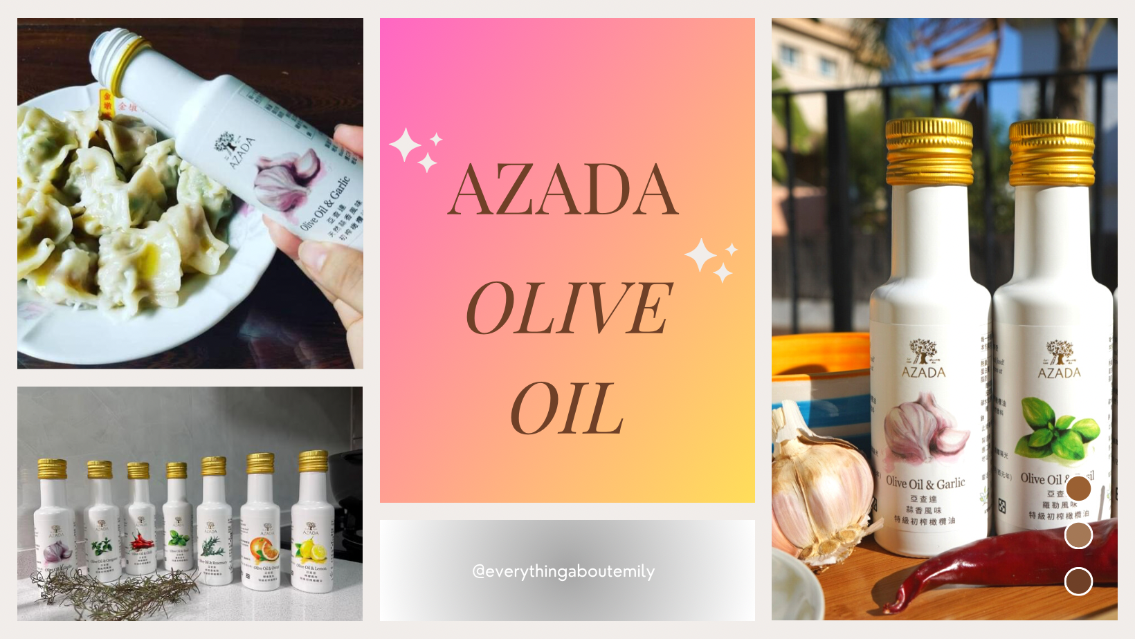 AZADA 風味橄欖油，為忙碌的生活增添更多風味！｜Mivida 就是生活